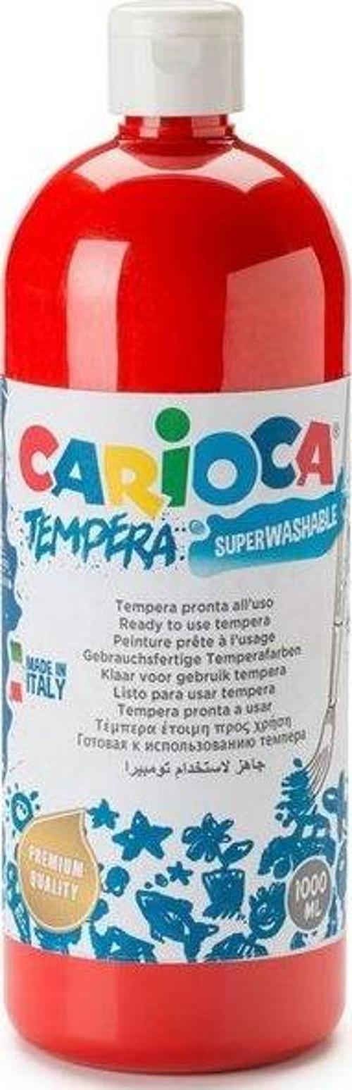 Guaj Boya Süper Yıkanabilir 1000ml Kırmızı