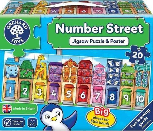 Number Street Çocuk Puzzle