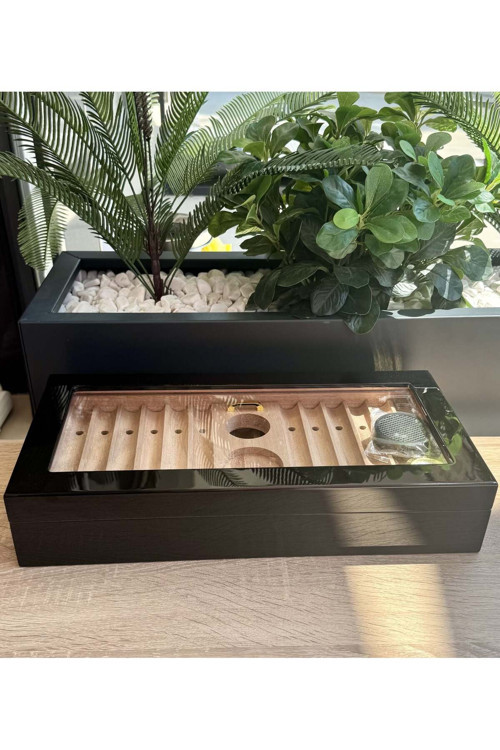 Humidor Puro Saklama Kutusu Sedir Humidor