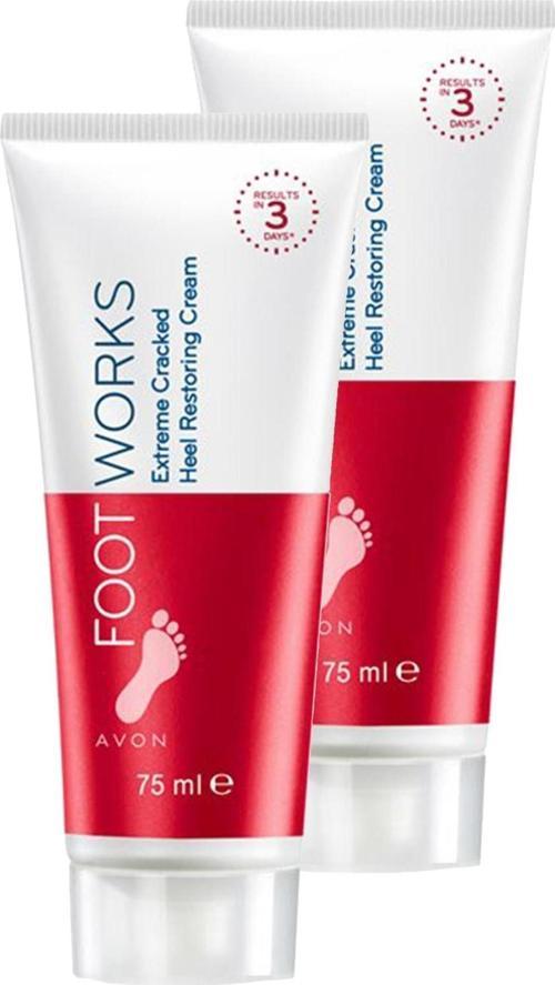 Foot Works Çatlak Topukları Onarıcı Ayak Kremi 75 Ml. İkili Set