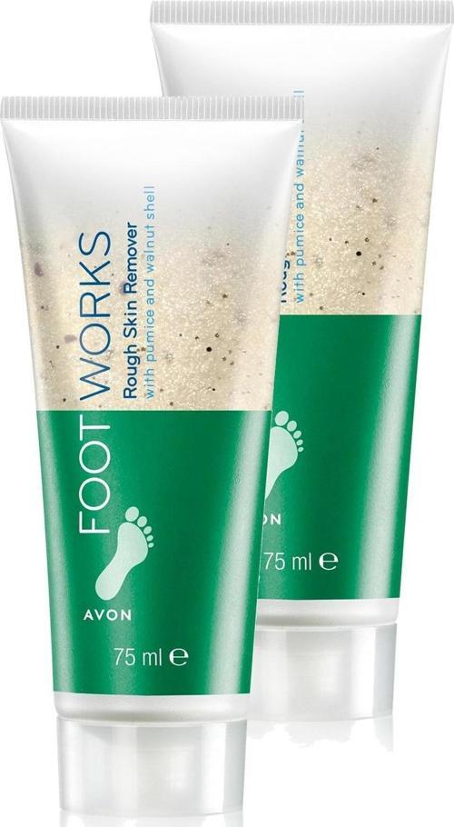 Foot Works Rough Sertleşmiş Cildi Arındırıcı Ayak Peeling 75 Ml. İkili Set