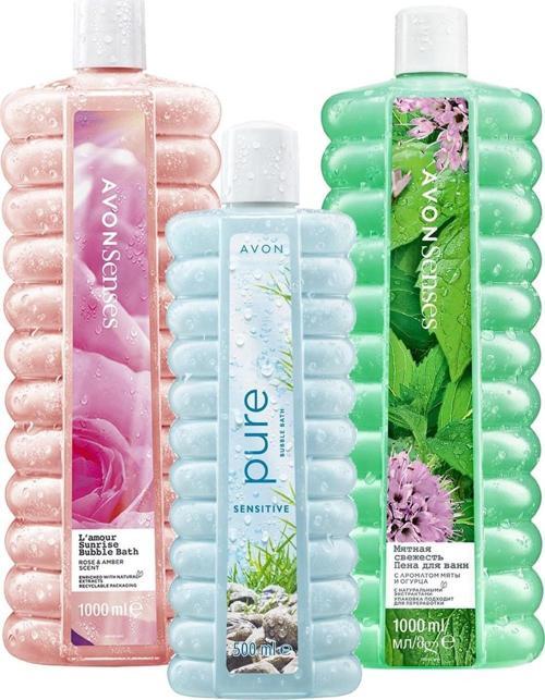 Senses Nane Salatalık Gül Kehribar ve Misk Bambu Kolu Banyo Köpüğü Paketi
