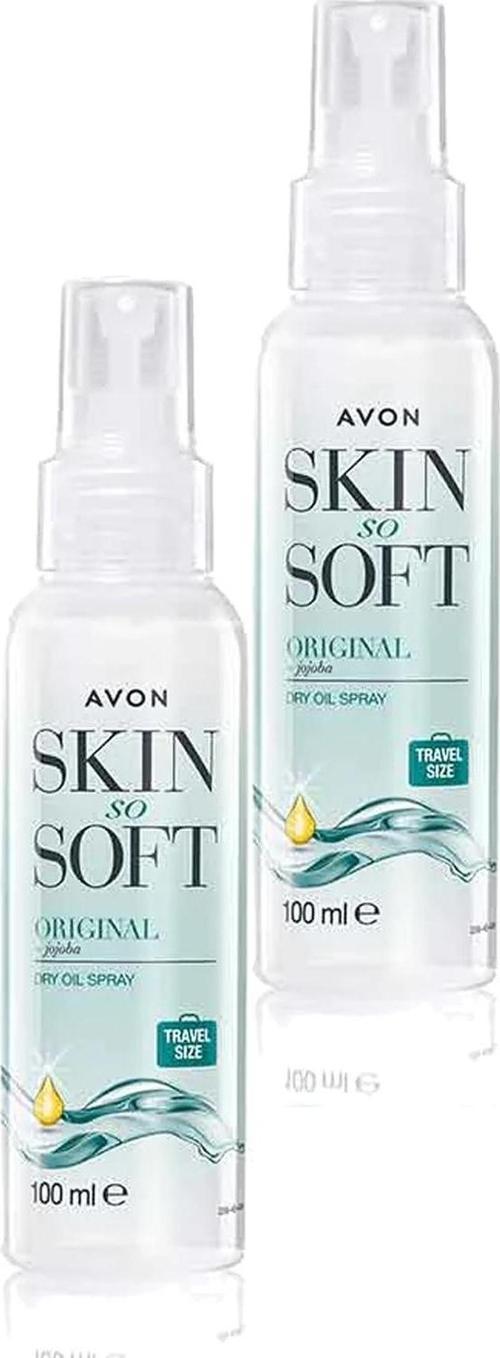 Skin So Soft Orijinal Kuru Yağ Vücut Spreyi 100 Ml. İkili Set