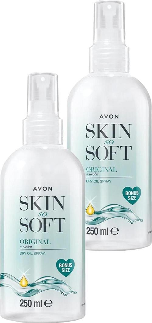 Skin So Soft Orijinal Kuru Yağ Vücut Spreyi 250 Ml. İkili Set