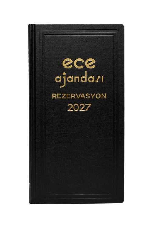 AVRASYA REZERVASYON 2027 - Tarihli Randevu Takip Rezervasyon Ajandası 17x33