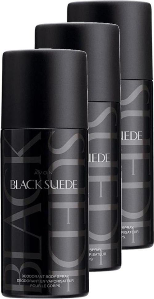 Black Suede Erkek Deodorant 150 Ml. Üçlü Set