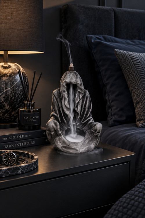 Dekoratif Ghost Hayalet Tütsülük (Tealight Mumluk) Aksesuar Obje