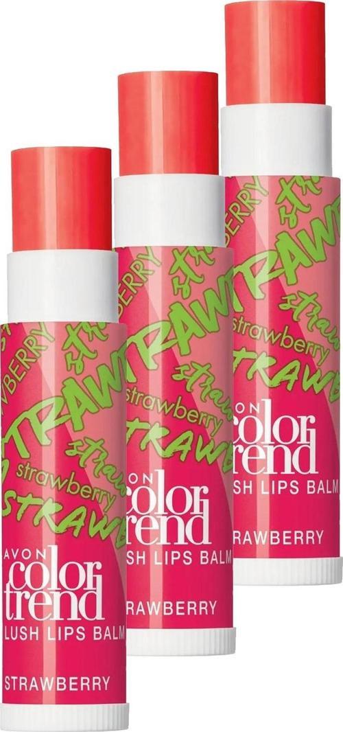 Color Trend Dudak Balmı Strawberry Üçlü Set
