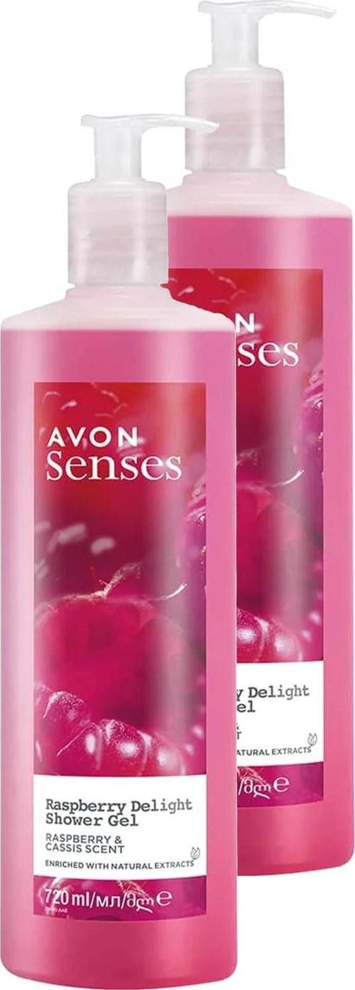 Raspberry Delight Frambuaz ve Frenk Üzümü Kokulu Duş Jeli 720 Ml. İkili Set