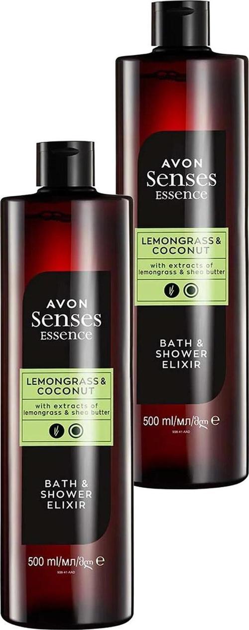Senses Essence Limon Otu Ve Hindistan Cevizi Kokulu Banyo Duş Jeli 500 Ml. İkili Set