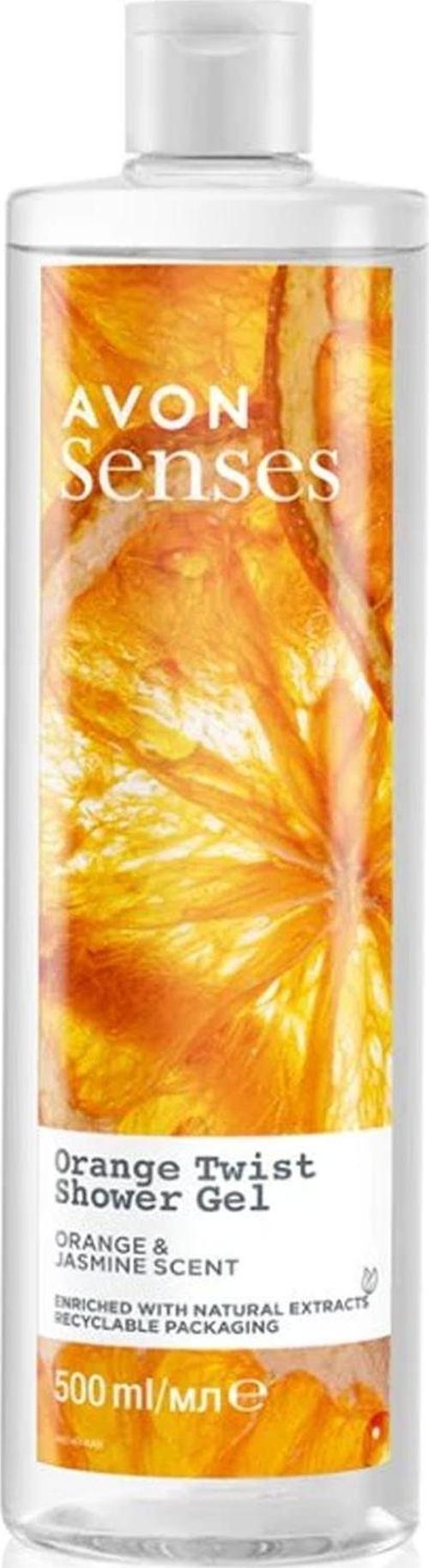 Senses Orange Twist Portakal ve Yasemin Kokulu Duş Jeli 500 Ml.