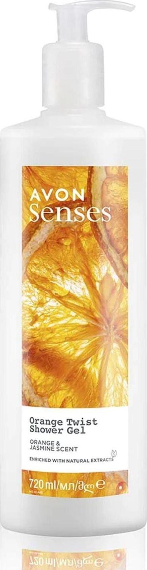 Senses Orange Twist Portakal ve Yasemin Kokulu Duş Jeli 720 Ml.
