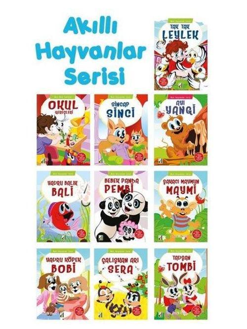 Akıllı Hayvanlar Serisi - 10 Kitap Takım