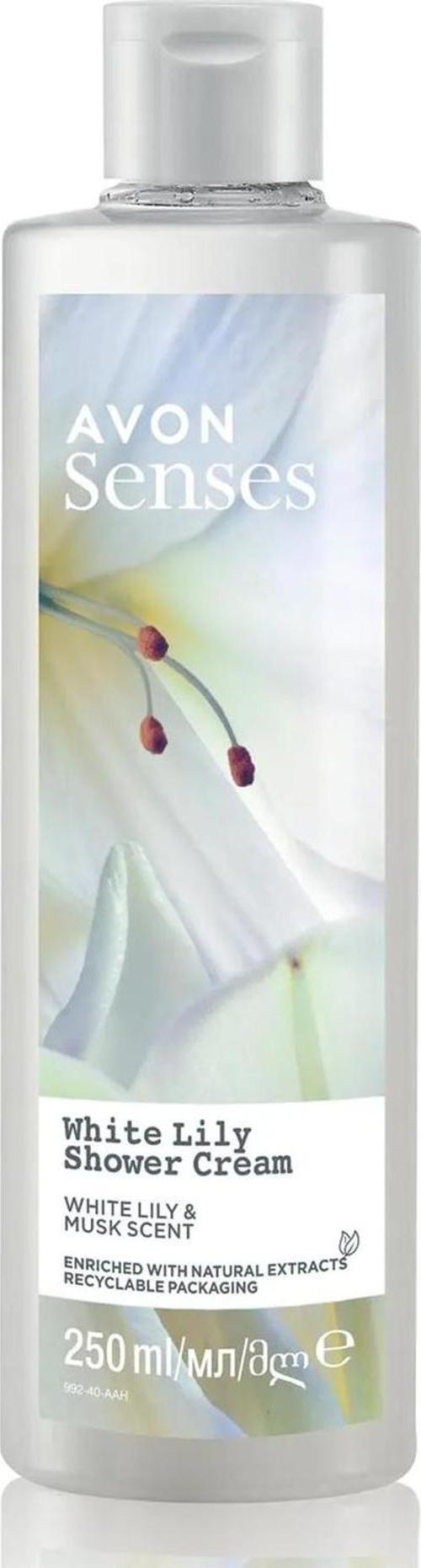 Senses White Lily  Beyaz Zambak Kokulu Duş Jeli 250 Ml.