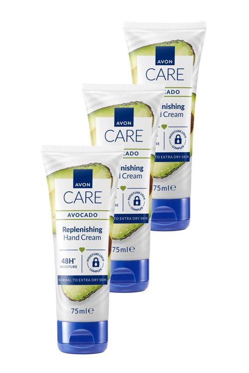 Care Kuru Ciltler İçin Avokado Özlü El Krem 75 Ml. Üçlü Set