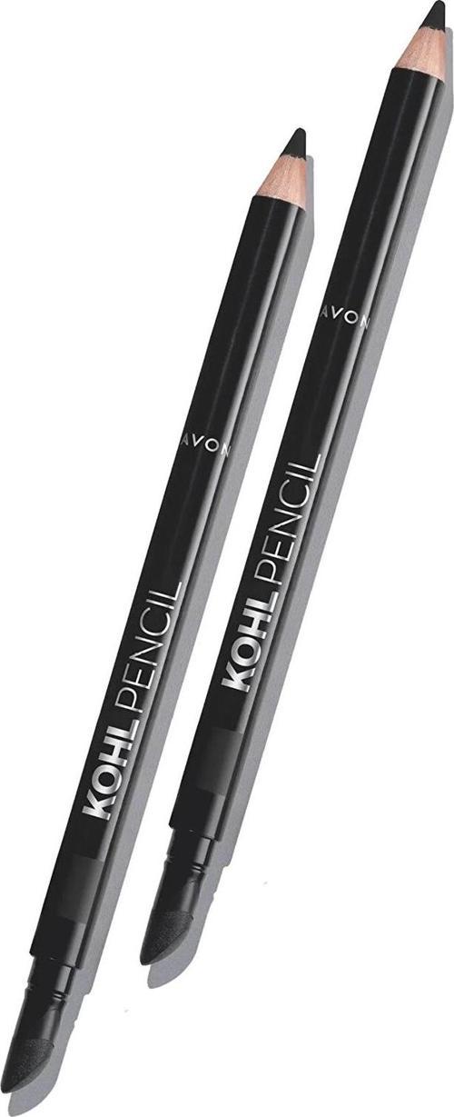 Kohl Sünger Uçlu Suya Dayanıklı Göz Kalemi True Black İkili Set