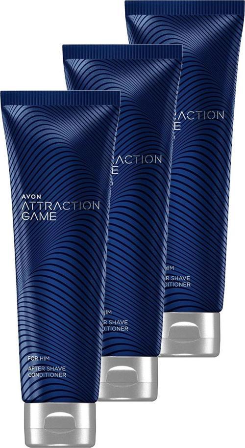 Attraction Game Erkek Tıraş Sonrası Losyonu 100 Ml. Üçlü Set