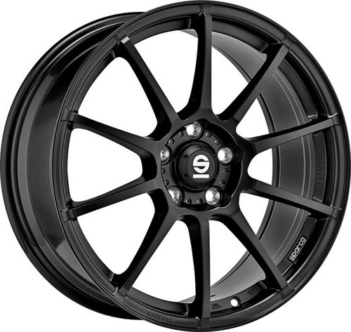 JANT 18X8.0 5X112 ET48 73.1 SPARCO ASSETTO GARA MATT BLACK (4 ADET JANT)