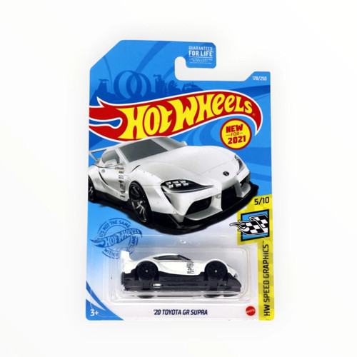 2021 Toyota GR Supra Beyaz LBWK Liberty Walk HW Speed Graphics Model Araba