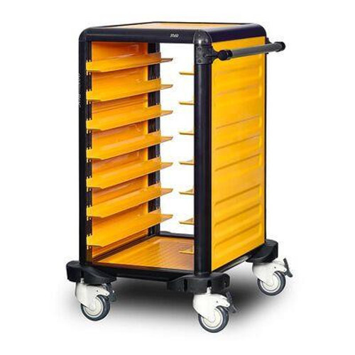 75 Tekli Servis Tepsi Arabası, 2 Yanı Kapalı, 57x71x99 cm