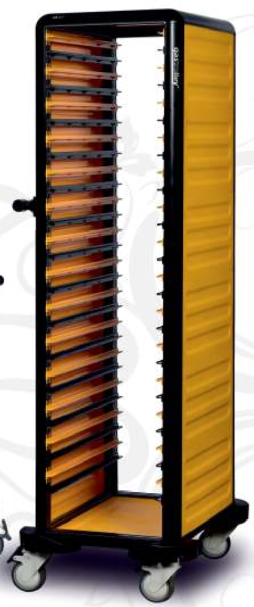 Tekli Gn Küvet Taşıma Arabası 150 (2 Yanı Kapalı) 53 x 71 x 174 (cm)