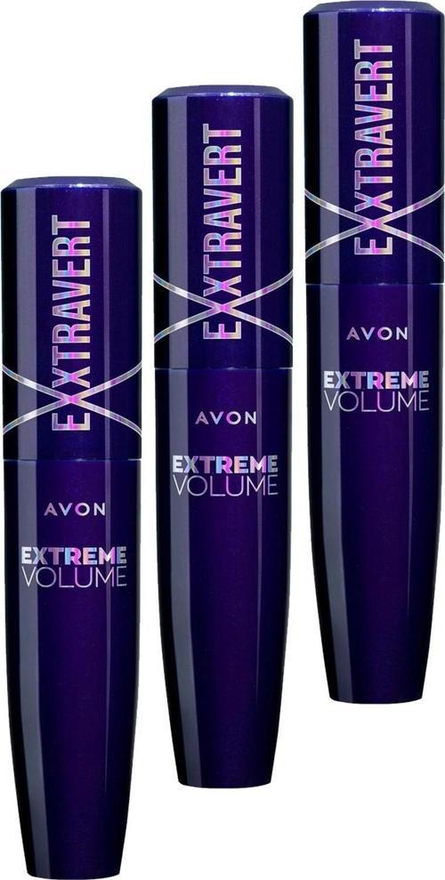 Exxtravert Ekstra Hacim Veren Maskara 9 Ml. Blackest Black Üçlü Set