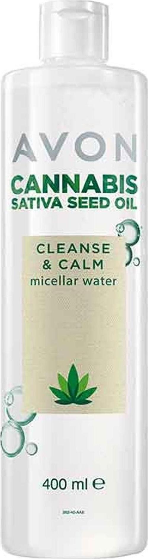 Cannabis Sativa Tohumu Yağı Micellar Cilt Temizleme Suyu 400 Ml.