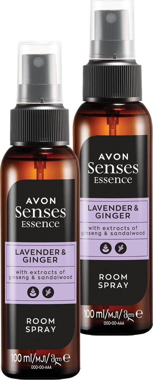 Senses Essence Lavender & Ginger Lavanta ve Zencefil Kokulu Oda Spreyi 100 Ml. İkili Set