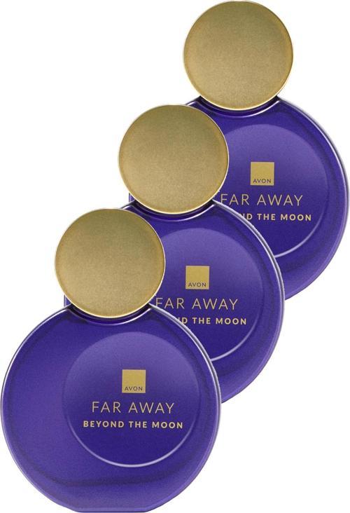 Far Away Beyond The Moon Kadın Parfüm Edp 50 Ml. Üçlü Set