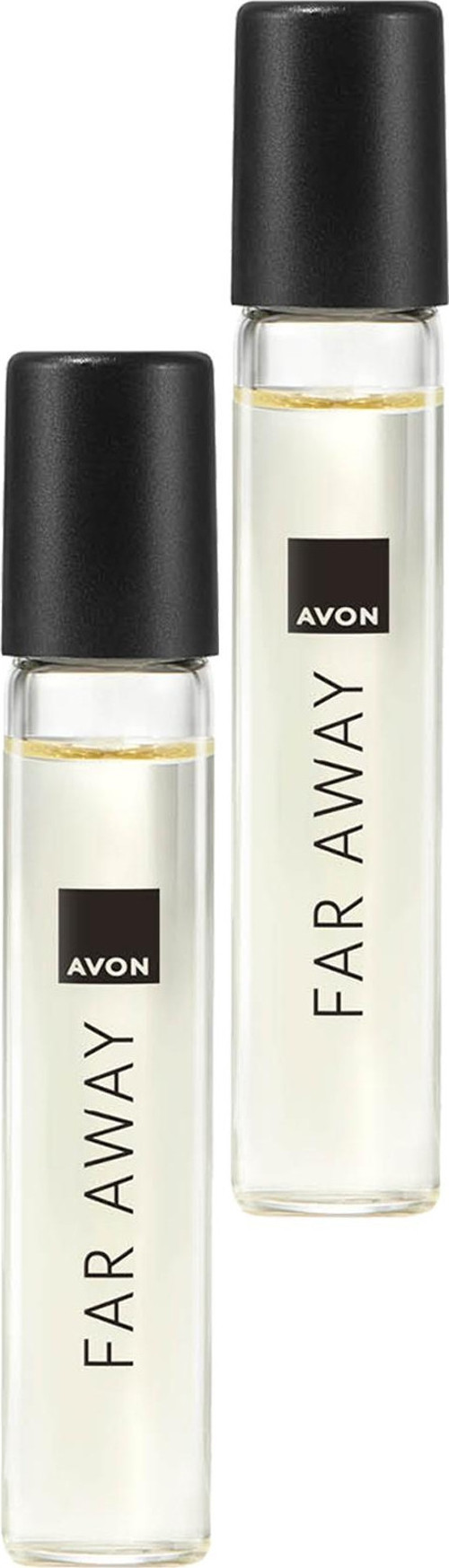 Far Away Kadın Parfüm Çanta Boyu Edp 10 Ml. İkili Set