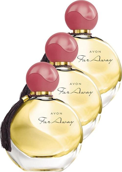 Far Away Kadın Parfüm Edp 100 Ml. Üçlü Set