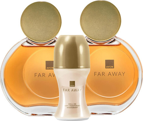 Far Away Kadın Parfüm İkili Set ve Rollon Paketi