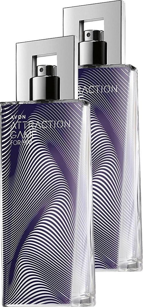 Attraction Game Erkek Parfüm Edt 75 Ml. İkili Set