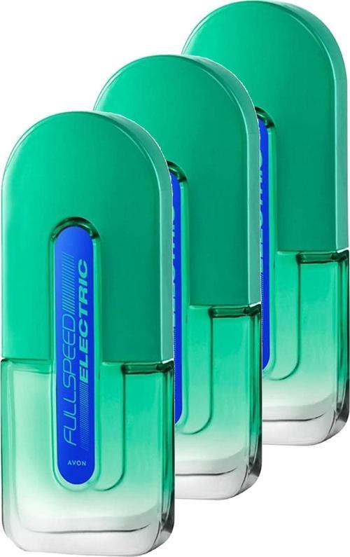 Full Speed Electric Erkek Parfüm Edt 75 Ml. Üçlü Set