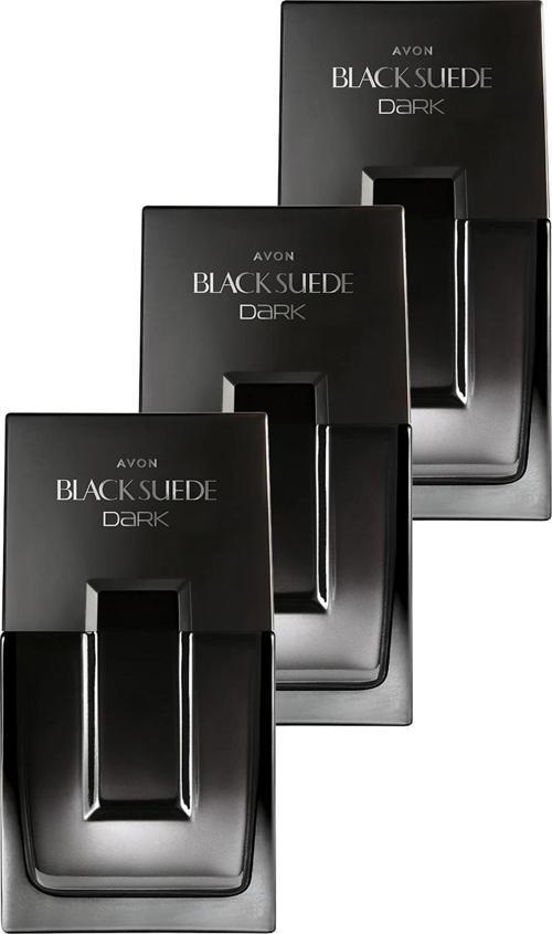 Black Suede Dark Erkek Parfüm Edt 75 Ml. Üçlü Set