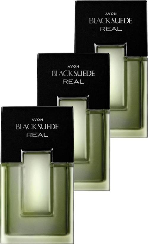 Black Suede Real Erkek Parfüm Edt 75 Ml. Üçlü Set