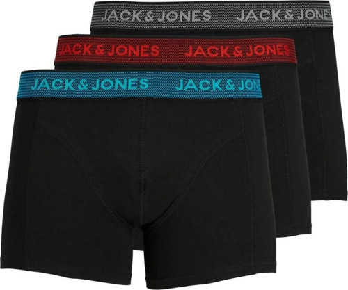 12127816 Jacwaistband Trunks 3 Pack Noos Siyah