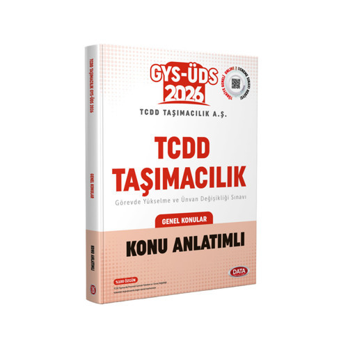Data 2026 GYS ÜDS TCDD Taşımacılık Genel Konular Konu Anlatımı Görevde Yükselme Ünvan Değişikliği