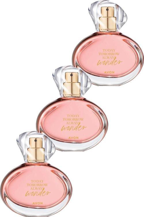 TTA Wonder Kadın Parfüm Edp 50 Ml. Üçlü Set