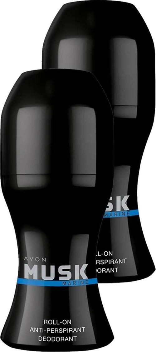 Musk Marine Erkek Rollon 50 Ml. İkili Set