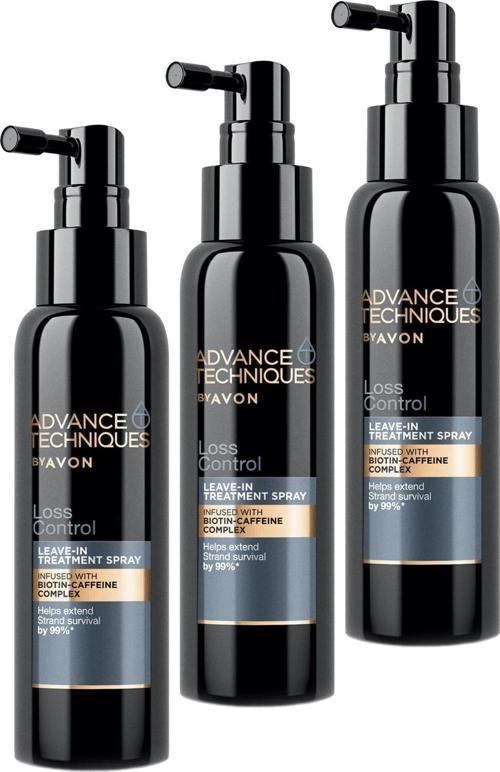 Advance Techniques Koparak Dökülme Karşıtı Saç Spreyi 100 Ml. Üçlü Set