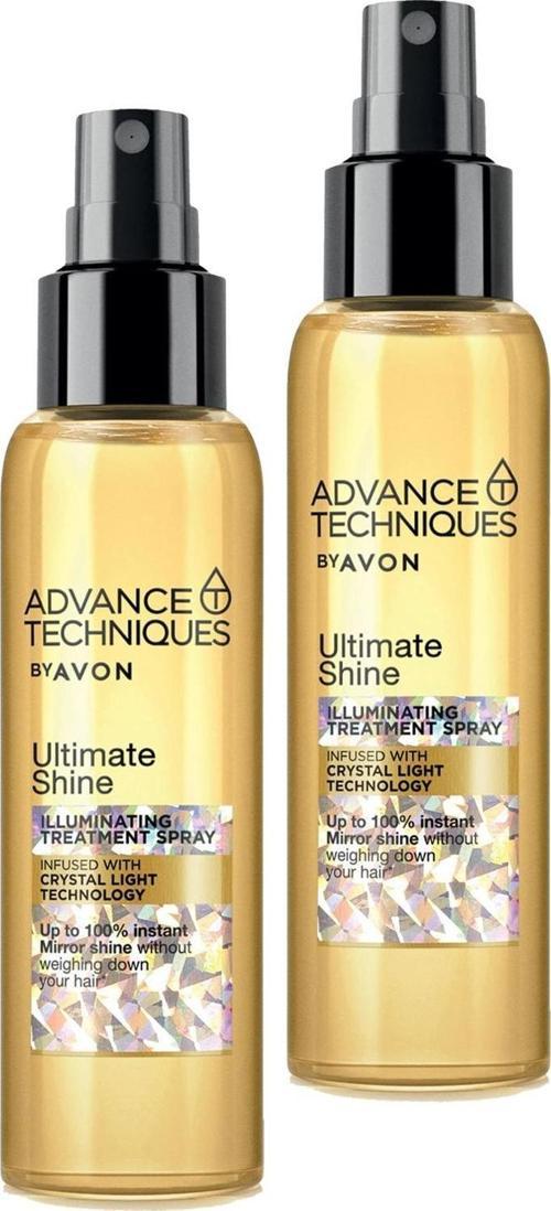 Advance Techniques Parlaklık Veren Saç Bakım Spreyi 100 Ml. İkili Set