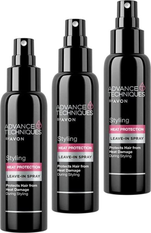 Advance Techniques Saçları Isı Etkilerinden Korumaya Yardımcı Sprey 100 Ml. Üçlü Set