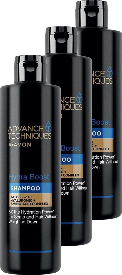Advance Techniques Hydra Boost Nemlendirici Şampuan 400 Ml. Üçlü Set