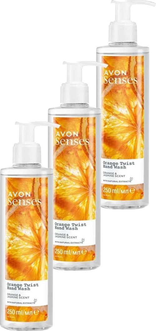 Senses Orange Twist Portakal ve Yasemin Kokulu Sıvı El Sabunu 250 Ml. Üçlü Set