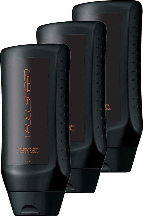 Full Speed Saç ve Vücut Şampuanı 250 Ml. Üçlü Set