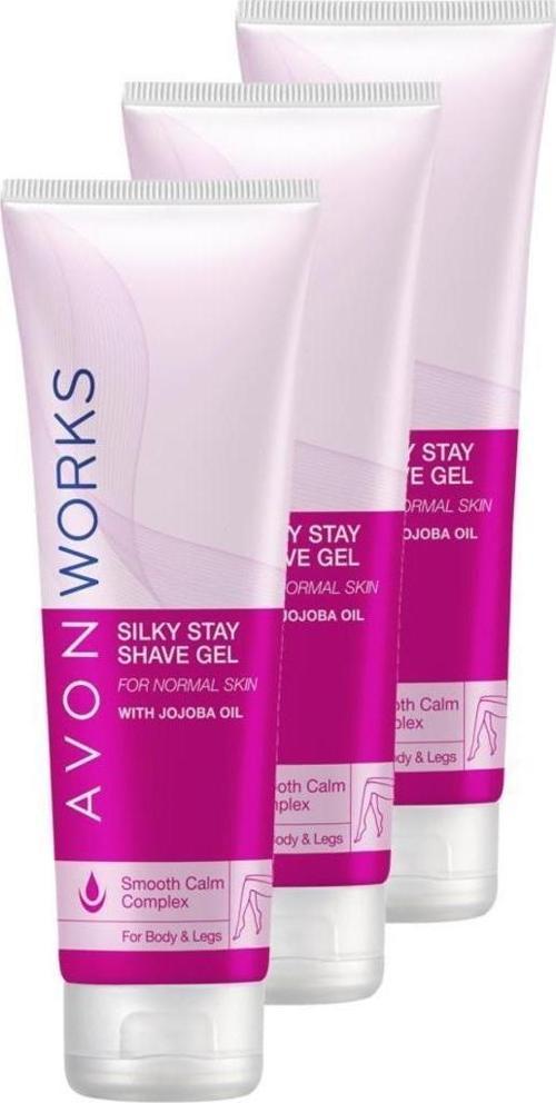 Works Vücut ve Bacaklar için Tıraş Jeli 150 Ml. Üçlü Set