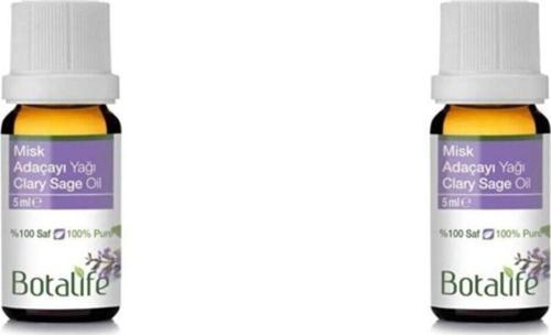 Misk Adaçayı Yağı ( Clary Sage ) 5 Ml. X 2 Adet Mıskadacayı