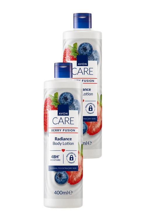 Care Yaban Mersini ve Çilek Özlü El, Yüz ve Vücut Kremi 400 Ml. İkili Set