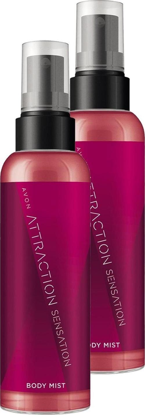 Attraction Sensation Kadın Vücut Spreyi 100 Ml. İkili Set